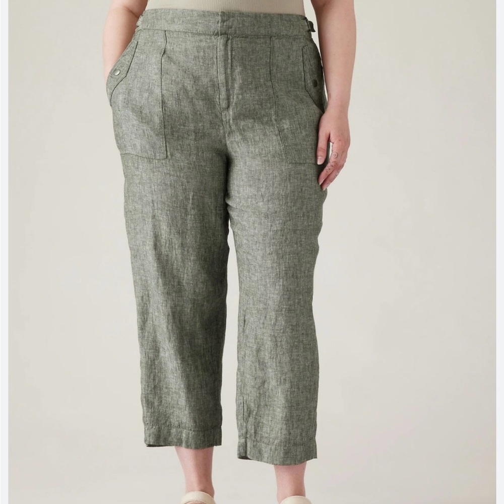 Athleta Voyager Linen Pants